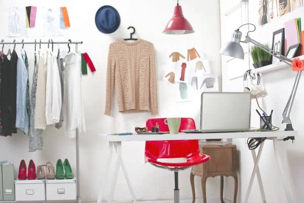 Home Office Organizing Tips. The Flying Couponer. Fashion blogger office.