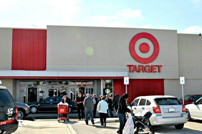 Target first Canadian stores