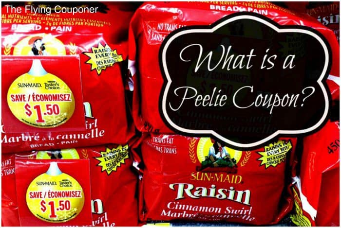 What is a peelie coupon The Flying Couponer