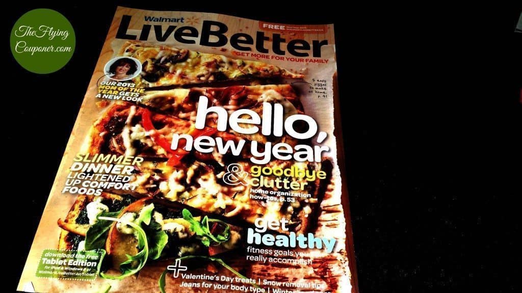 Walmart Live Better Magazine New Year 2014