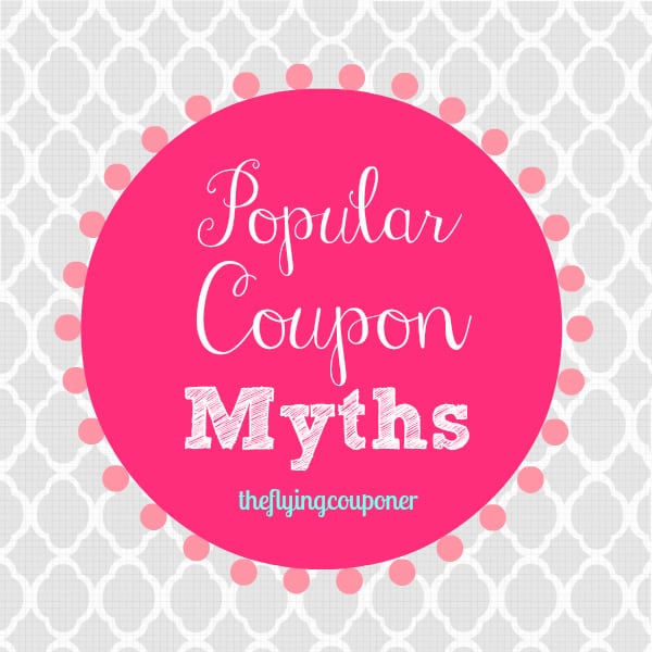 Popular Coupon Myths the flying couponer