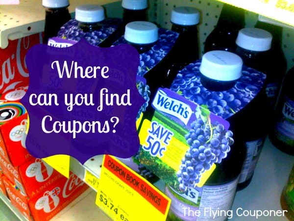 Where can you find coupons pin