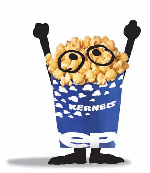 Kernels Popcorn Bag Character
