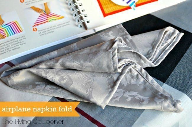 Napkin Folds Airplane pinterest
