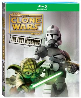 STAR WARS THE CLONE WARS THE LOST MISSIONS DVD
