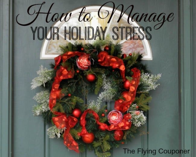 How to manage your holiday stress