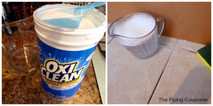 How to fight stains with OxiClean floor