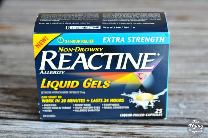 Fight your Spring Allergies with REACTINE. The Flying Couponer