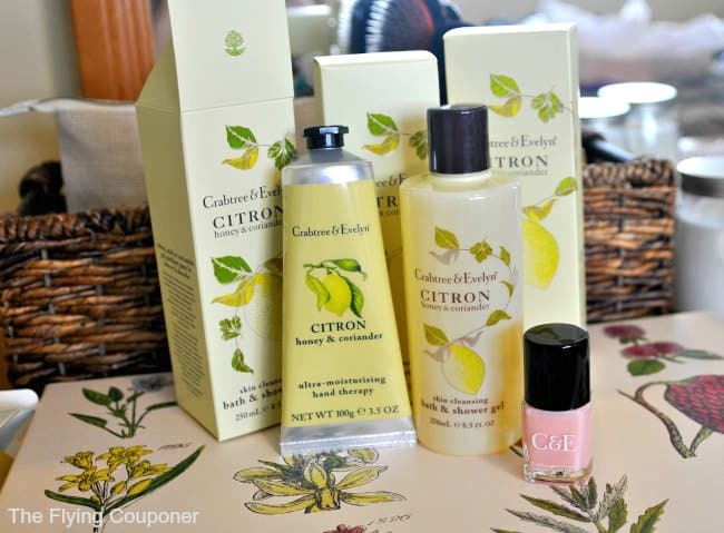 crabtreePamper yourself with Crabtree & Evelyn Giveaway Deluxe The Flying Couponer