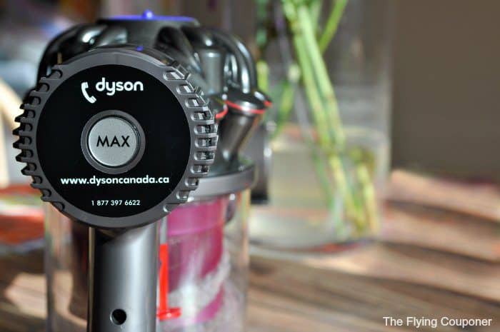 Cleaning with Dyson's V6 Animal The Flying Couponer
