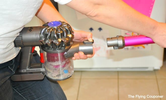 Dyson's V6 Animal Review #CordlessPower tools The Flying Couponer