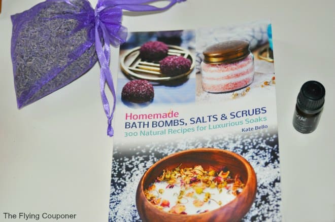 Homemade Bath Bombs, Salts and Scrubs book Giveaway The Flying Couponer
