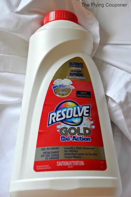 Whiter Whites with Resolve Gold The Flying Couponer