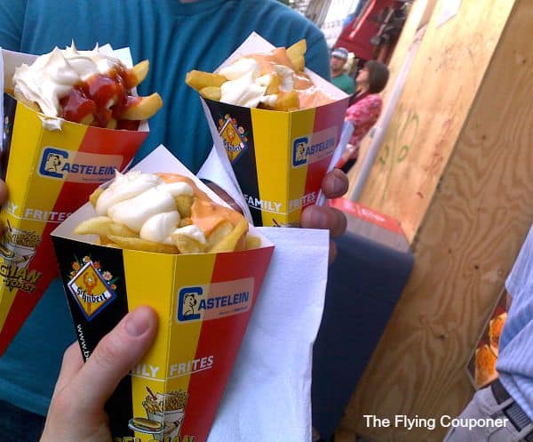 5 foods you must eat in Belgium. Frites. The Flying Couponer