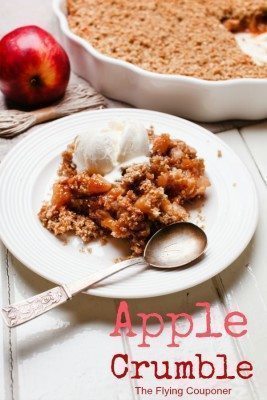 Apple Crumble Recipe - The Flying Couponer