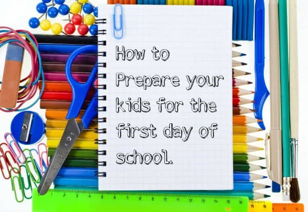 Prepare your kids for the first day of school. The Flying Couponer and Back to school.
