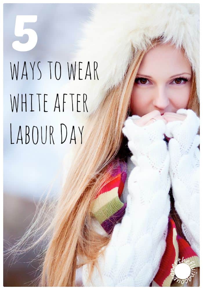 5 ways to wear white after Labour Day. The Flying Couponer.