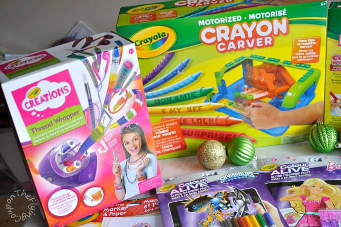 Crayola Holiday Prize Pack Giveaway. Crayon Carver. The Flying Couponer.
