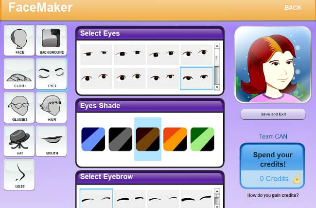Learning is fun with Mathletics! FaceMaker