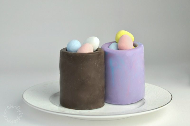 Easter Chocolate Shot Glasses. Easter recipes. The Flying Couponer.