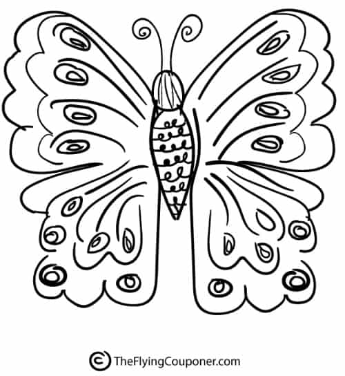 Why you should doodle. Butterfly.