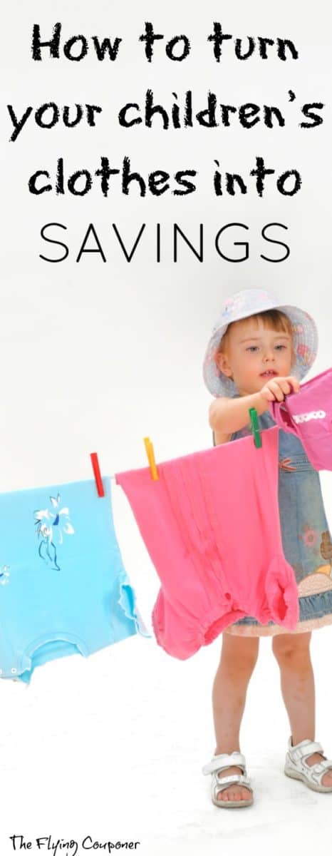 How To Turn Your Children's Clothes Into Savings. Saving Money.