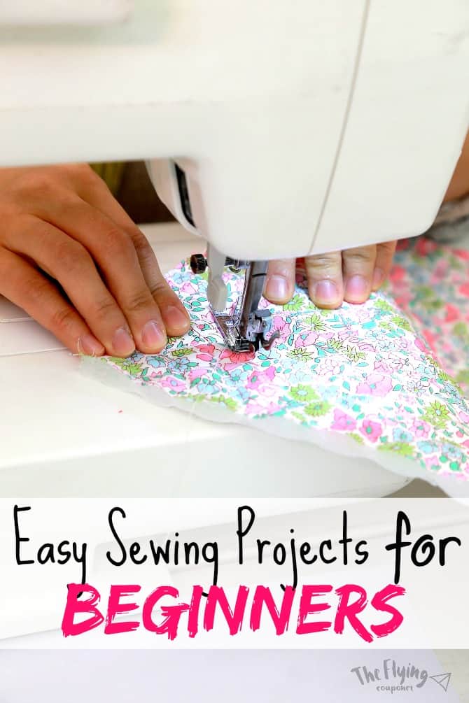 Easy Sewing Projects for Beginners #DIY - The Flying Couponer