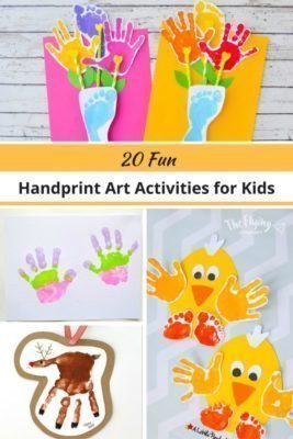 20 Fun Handprint Art Activities for Kids - The Flying Couponer