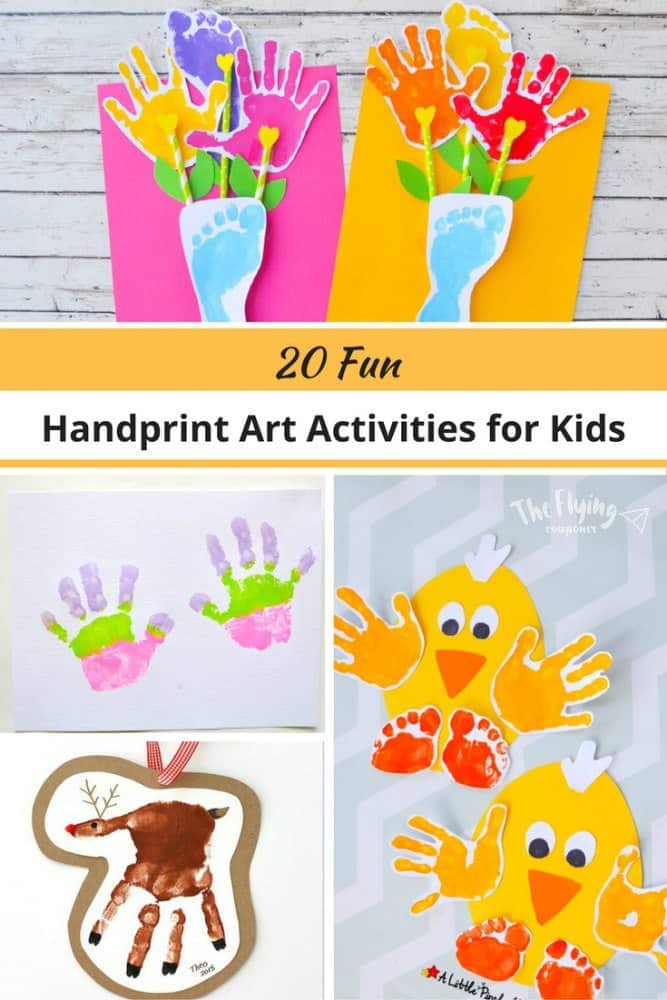 20 Fun Handprint Art Activities for Kids. The Flying Couponer.