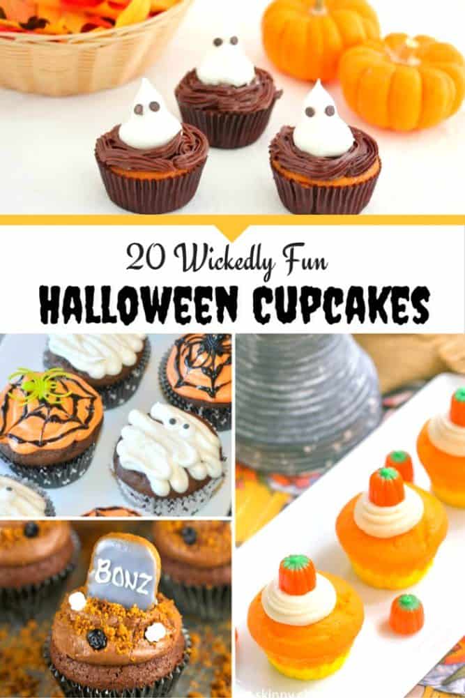 Spun Spider Web Halloween Cupcakes - The Flying Couponer