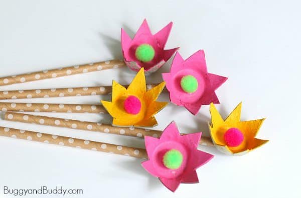 20 Adorable Egg Carton Crafts for Kids. The Flying Couponer.