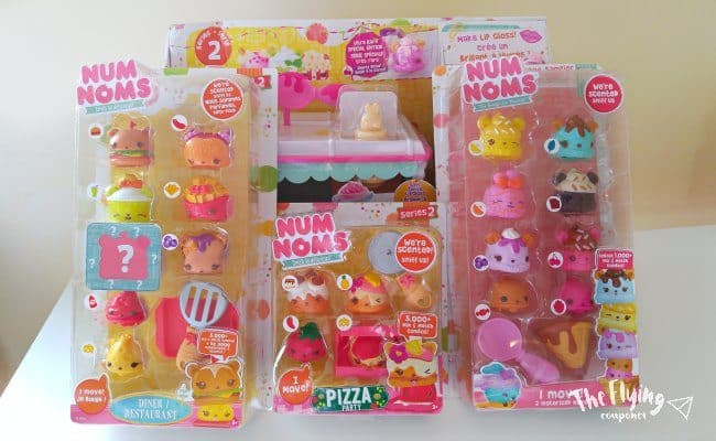 Num Noms Fun Fair Treats Series 2 Playset Scented Motorized 4-Pack Gift Set NEW 