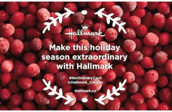 Hallmark Gets Festive with #NoOrdinaryCard Mobile Pop-up