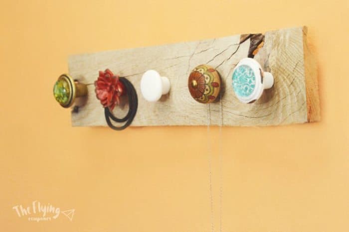DIY Rustic Jewelry Hanger. The Flying Couponer.
