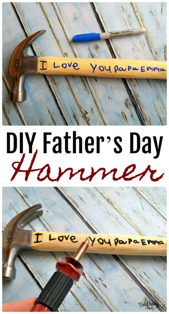 DIY Father’s Day Hammer