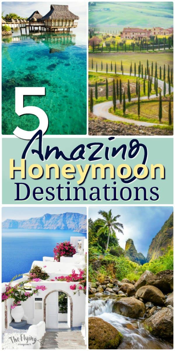 5 Amazing Honeymoon Destinations. Travel Destination Ideas for Couples. Maui, Hawaii. The Flying Couponer.