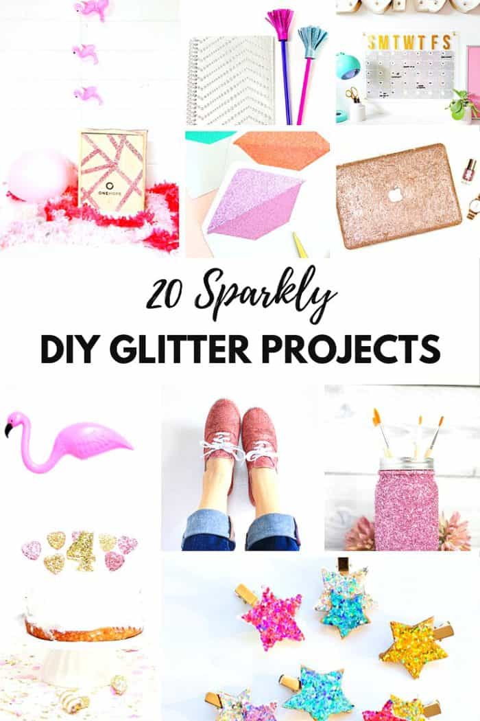 20 DIY Glitter Projects