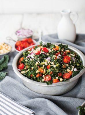 Vegan Recipe: Token Kale Salad - The Flying Couponer