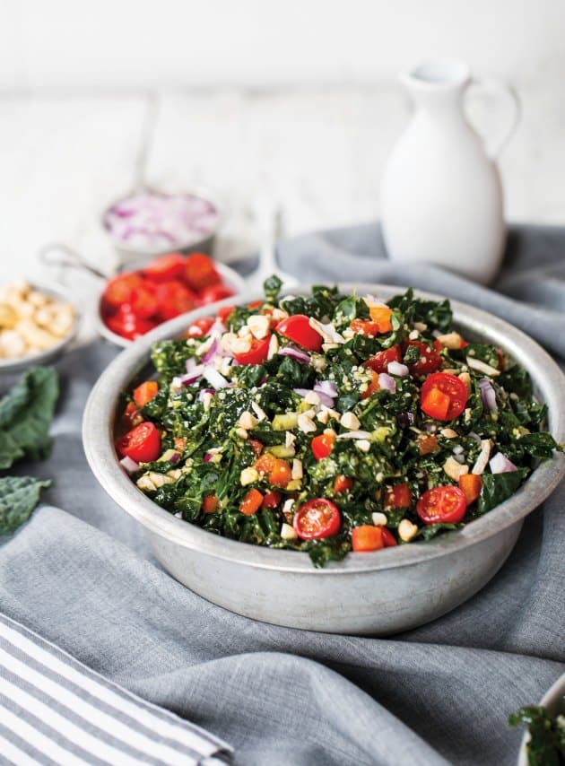 Vegan Recipe: Token Kale Salad