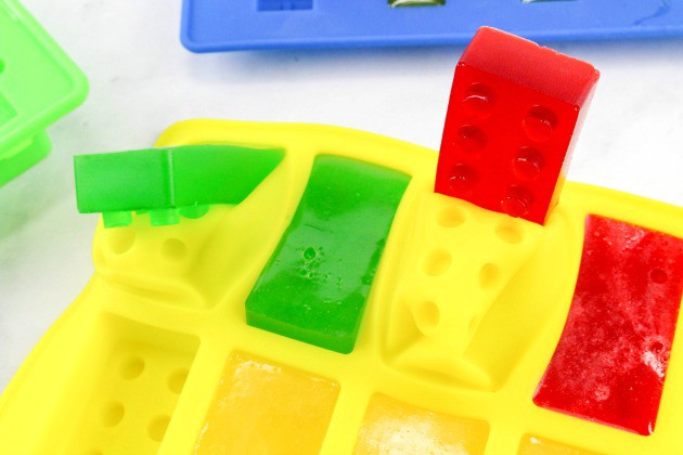 Jello Jigglers Lego Bricks and Minifigures