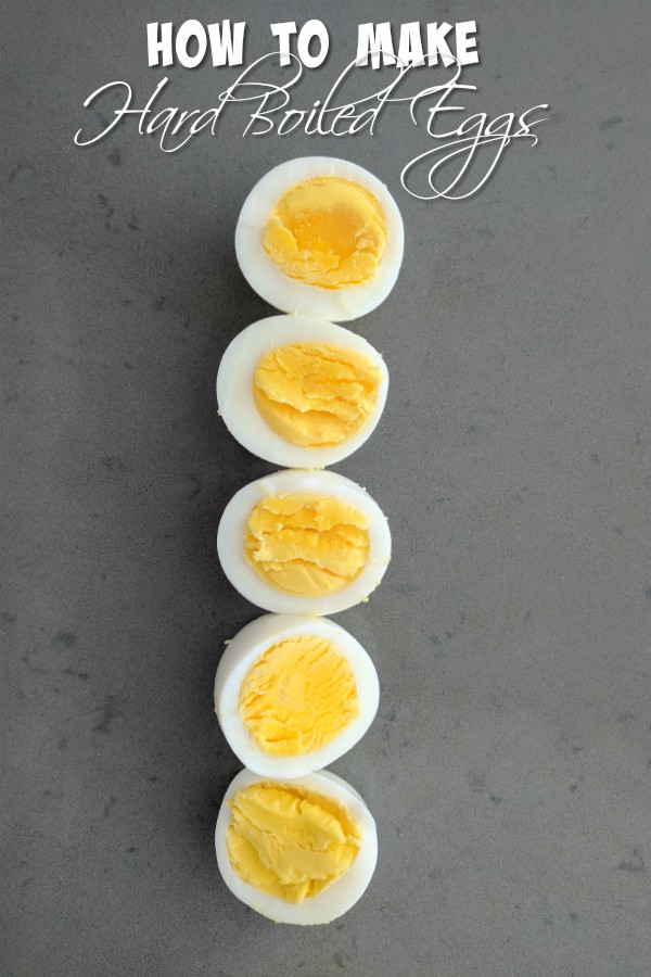 How to Make Hard Boiled Eggs