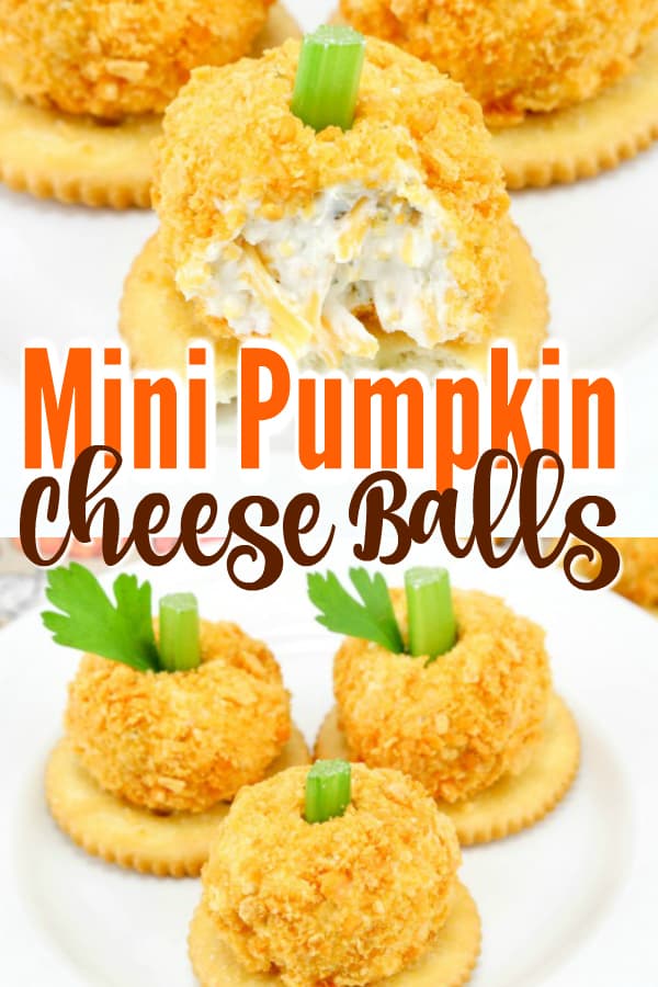 Mini Pumpkin Cheese Balls