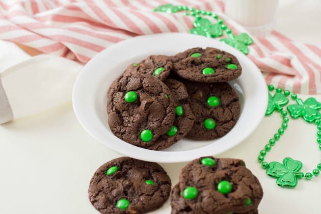 St. Patrick's Day Chocolate Cookies