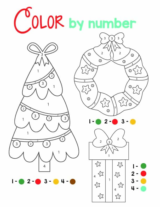 Color by number